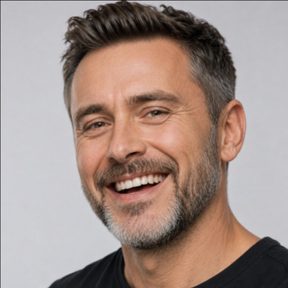 Portrait photograph of Alex Pop